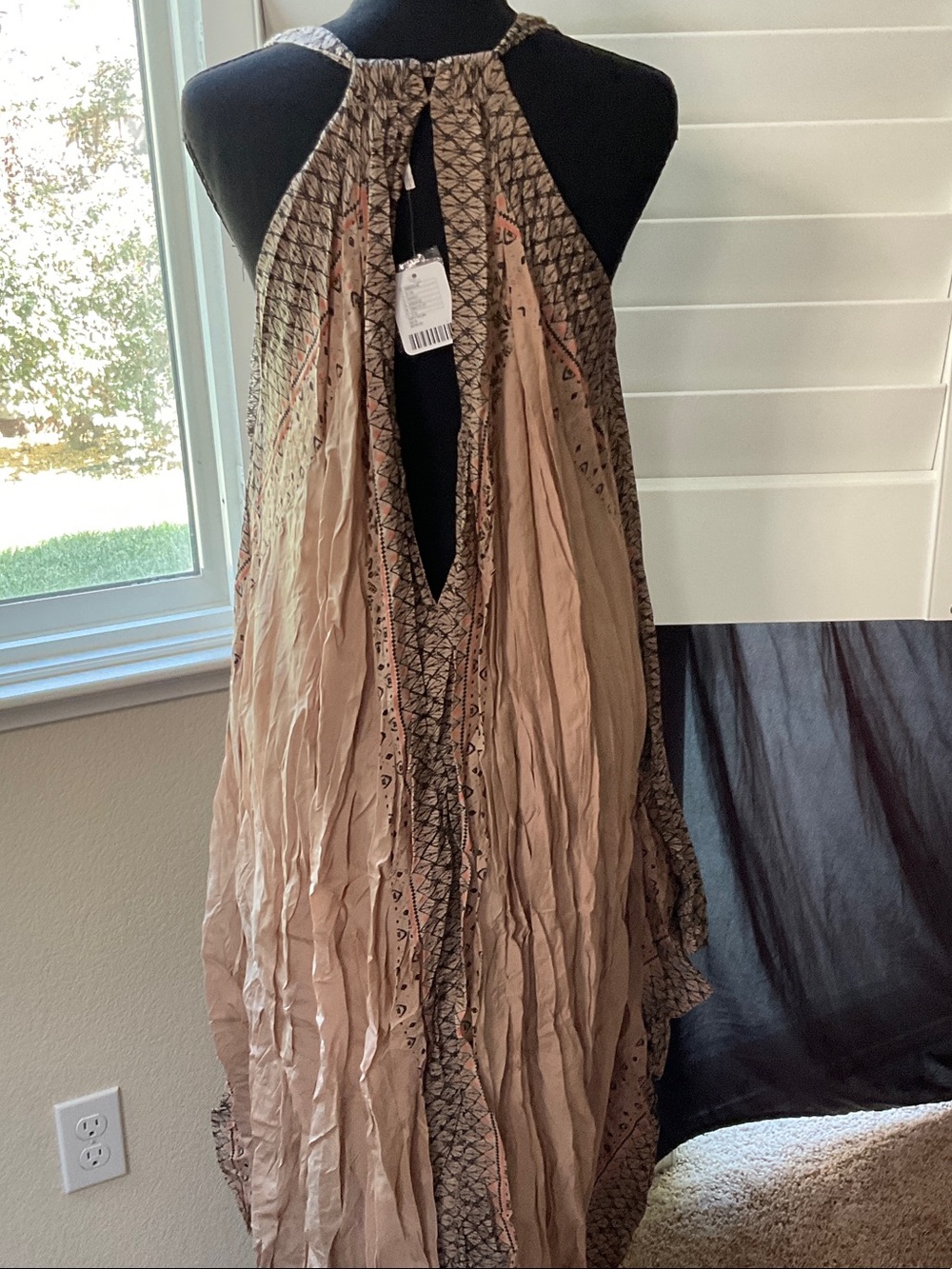 Free People Beige Boho Maxi Dress - Picture 5 of 7